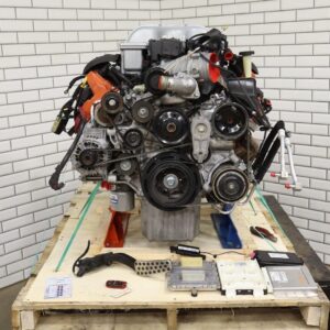 hellcat 6.2l supercharged engine/trans/harness/ecu/red key complete swap